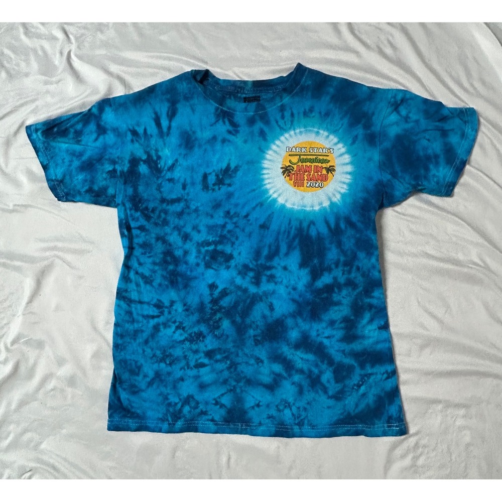 Dark Star Orchestra Jamaican Jam In The Sand VIII 2020 Tie Dye Grateful Dead Med - Picture 3 of 11